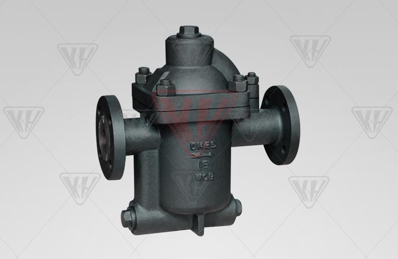 Inverted barrel steam traps