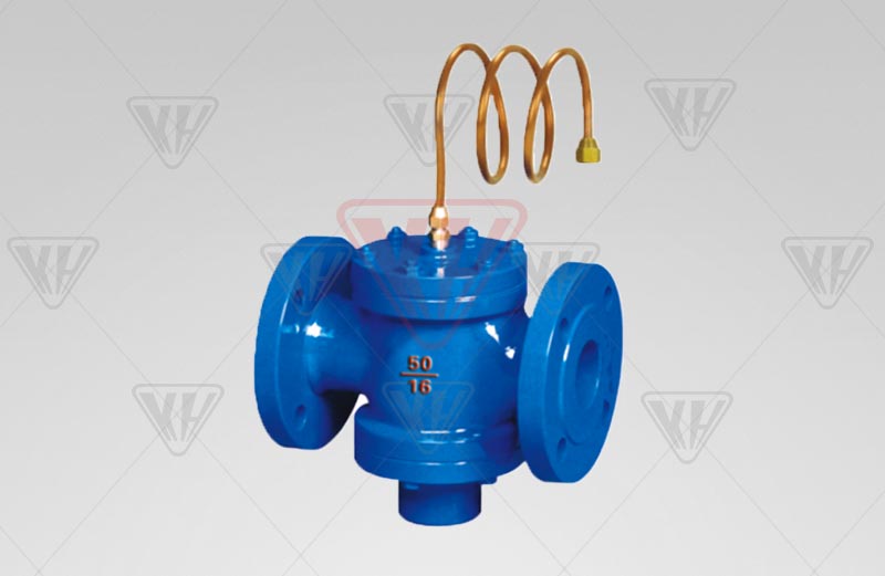 Self-operated pressure control valve 