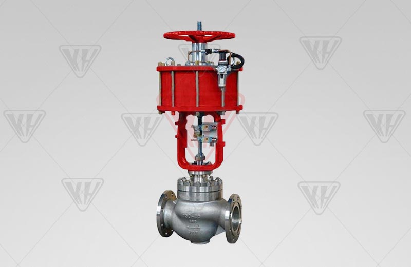 Pneumatic piston cut-off valve