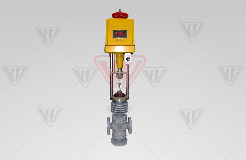 Confluence shunt temperature control valve